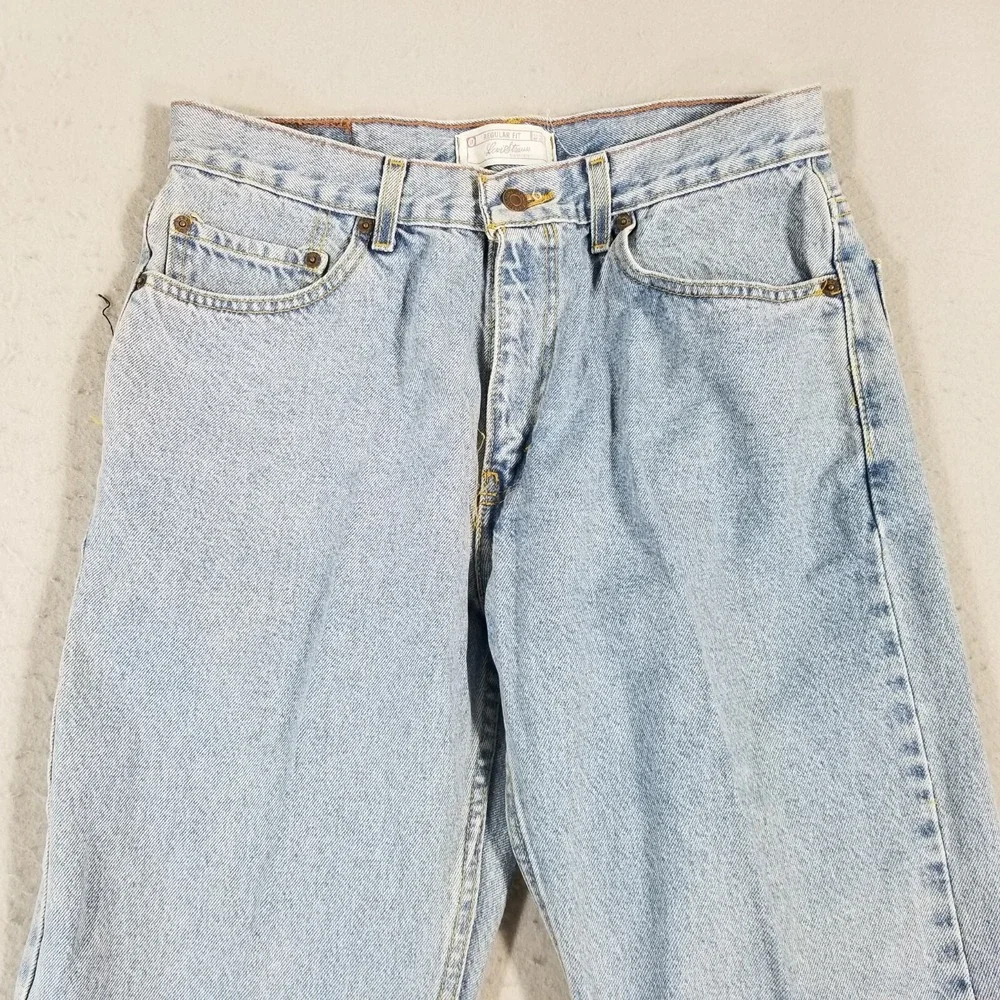Levi Signature Series jeans men's 32x32 regular fit straight blue denim pants